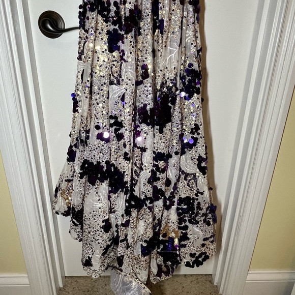 Hand-beaded prom dress - Picture 8 of 15